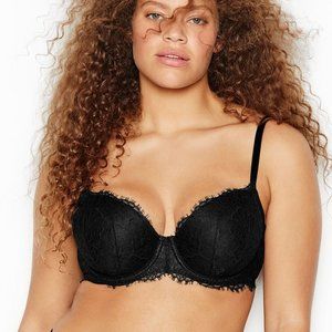Victoria’s Secret Dream Angels Lightly-Lined Lace Demi Bra - 34DDD